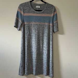 Lou & Grey Charcoal Knit Top